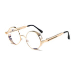Round Flat Mirror Sunglasses Fshion Vintage Sunglasses Women Men Glasses