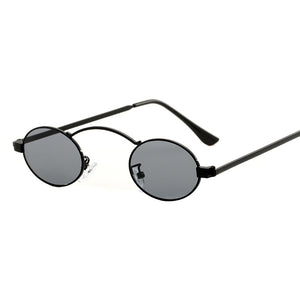 Women Fashion Unisex Round Frame Shades Sunglasses Integrated UV Glasses